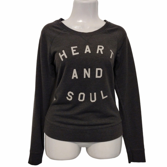 Old Navy - Crew Fall Heather Gray Sweater - Picture 1 of 13